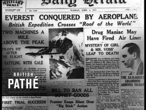 1933 Newspaper Headlines