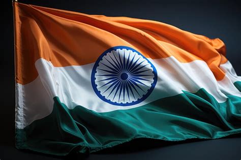 Premium AI Image | India flag india independence day hinduism national flag