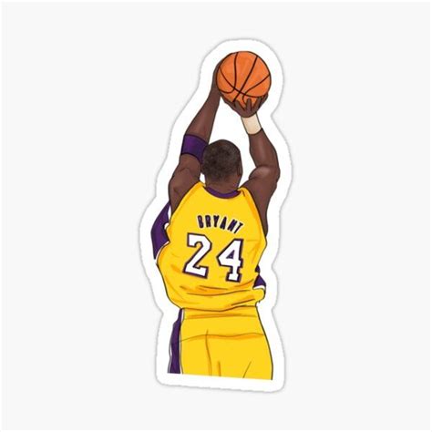 Lakers Stickers | Pegatinas bonitas, Pegatinas imprimibles, Diseño de ...