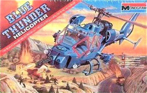 Blue Thunder Helicopter by Monogram - Fantastic Plastic Models