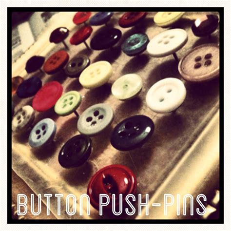 How-To: Button Push-Pins - DesignedByBH | Diy buttons, Diy arts and ...