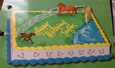 horse cakes | hannafordhorsecake | Birthday cake with photo, Balloon ...