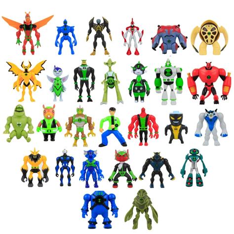 Aliexpress.com : Buy 28Pcs/Set Cartoon Ben 10 Action Figures Ben ...