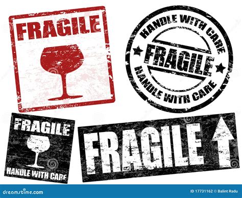 Fragile Stamps Stock Photography - Image: 17731162