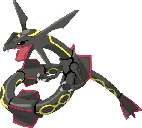 Shiny Rayquaza by Porygon2z on DeviantArt