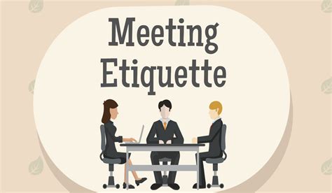 Meeting Etiquette