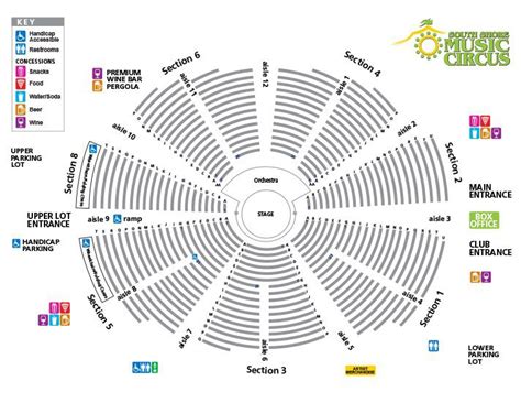 Seating Charts | South Shore Music Circus