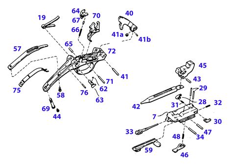 Browning A5 Illustrated Parts Breakdown - Arts Gun Shop