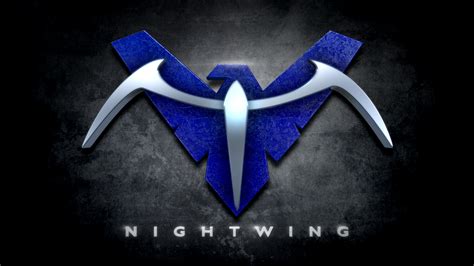 Nightwing Logo Wallpaper - WallpaperSafari