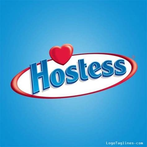 Hostess CupCake Logo and Tagline - Slogan