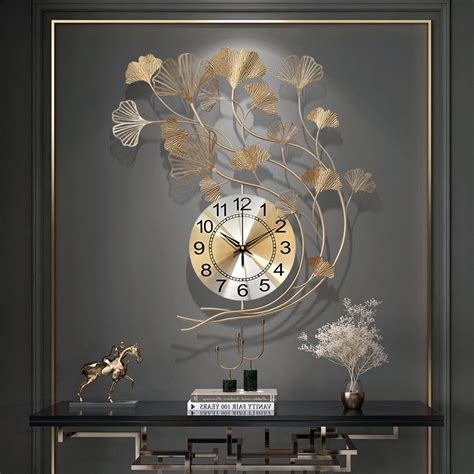 Decorative Wrought Iron Wall Clock – Glam and Cozy