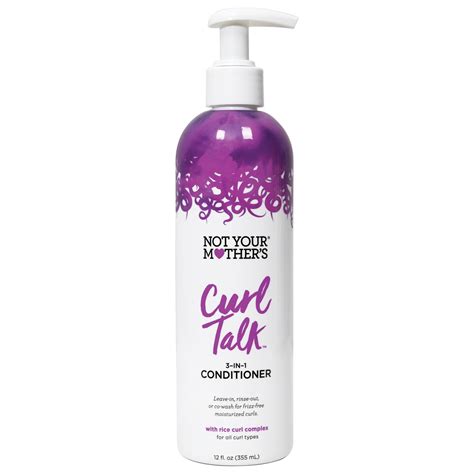 Not Your Mother's Curl Talk Conditioner Curly Hair Conditioner, 12 oz ...