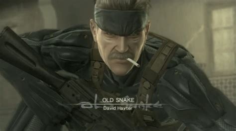 Metal Gear Solid 4 - Old Snake (MrGameboy20XX) by zeushk on DeviantArt