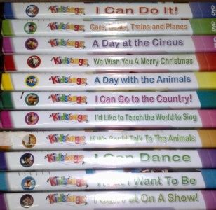 PBS KIDSONGS Set of 11 DVD 110 Songs Authentic Sealed