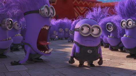 Despicable Me 2 - Evil Minions Attacks Scene - YouTube