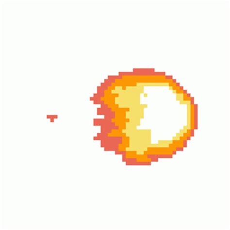 Fireball Pixel Sticker - Fireball Pixel Fire - Discover & Share GIFs ...