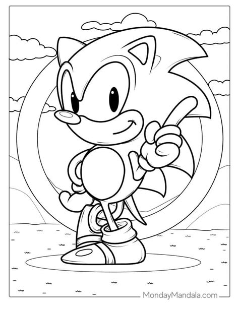 30+ Sonic The Werehog Coloring Pages - AgungKamiludin