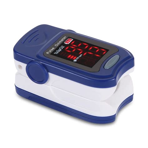 FS10A Finger Pulse Oximeter Fingertip Oximeter Blood Oxygen with LED ...