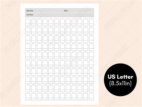 Printable Color Swatch Chart / 120 Colors, Blank Color Swatch Sheet ...