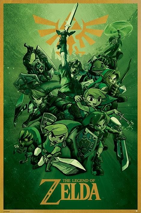 Poster, Quadro The Legend Of Zelda - Link | Poster sul muro | 3+1 ...