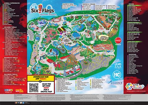 Six Flags Discovery Kingdom Map 2024 - Darci Elonore