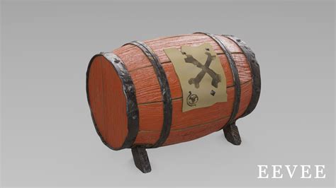 Gunpowder Barrel - The Sea of Thieves 3D model | CGTrader