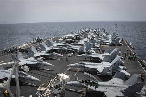 DVIDS - Images - The flight deck aboard the Nimitz-class aircraft ...