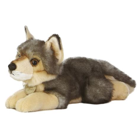 Aurora Miyoni - 10.5" Wolf | Wolf stuffed animal, Wolf plush, Plush animals