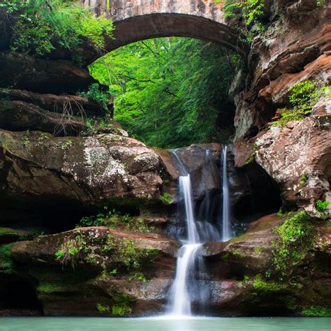 Upper Falls, Hocking Hills State Park : Ohio