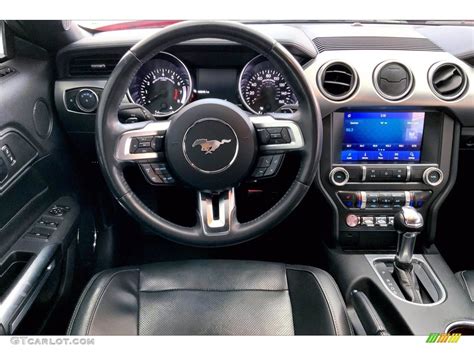 2019 Ford Mustang EcoBoost Premium Convertible Ebony Dashboard Photo ...