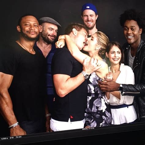 Pin by Rebecca on 2016 Arrow comic con | Arrow cast, Team arrow, Arrow tv