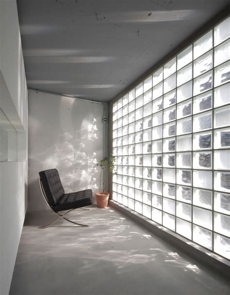 Glass Blocks Create Multi-tonal Facade For Antiques Showroom By Jun ...