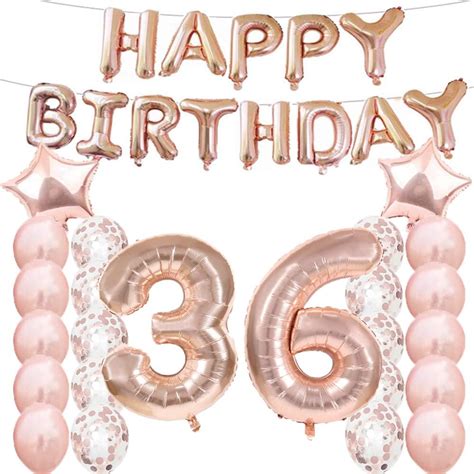 36th Birthday Decorations Party Supplies,36th South Africa | Ubuy