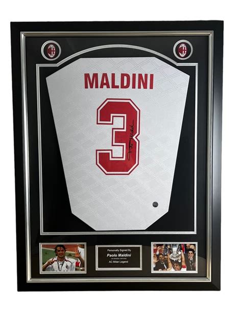 AC Milan - European Football League - Paolo Maldini - - Catawiki