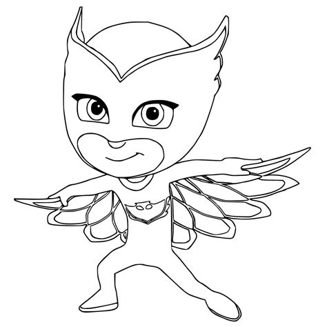 Pj Masks Coloring Pages - Learny Kids