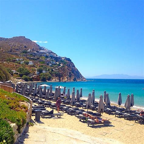 Elia Beach, Mykonos, Greece | Elia beach, Greece, Mykonos