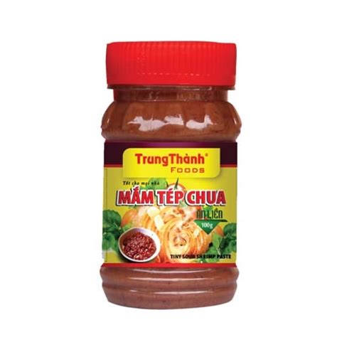 Mắm tép chua TrungThành 100gr – TrungThành Foods