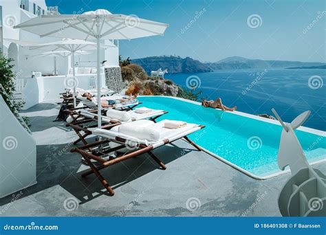 Oia Santorini Greece 15 September 2017, Luxury Hotels with Infinity ...