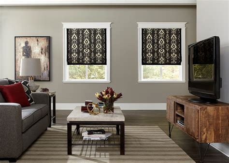 Roman Shades - Living Room - Houston - by Blinds.com