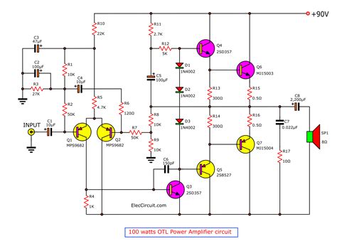 13+ Power Amplifier Circuit Diagram Layout | Robhosking Diagram