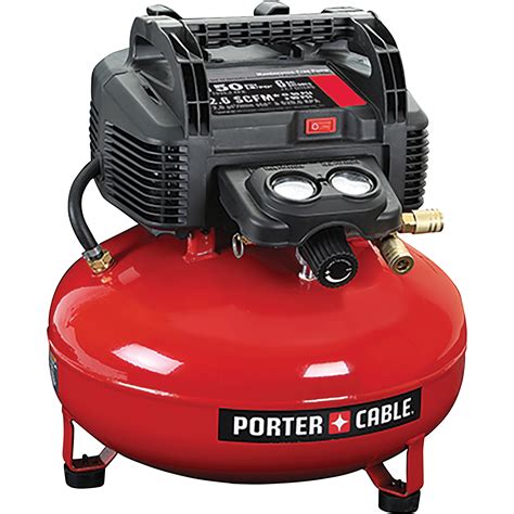 Porter Cable Reconditioned Pancake Air Compressor — 6-Gallon, Model ...