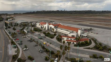 Orbx Releases Santa Barbara Airport For MSFS - Threshold