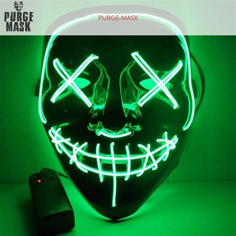 Led Purge Mask Green | Purge Mask