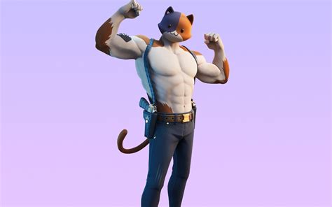 1920x1200 Resolution Fortnite Meowscles Skin Outfit 4K 1200P Wallpaper ...