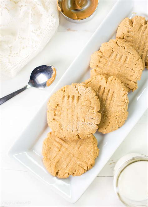 Healthy & Easy Peanut Butter Cookies Recipe