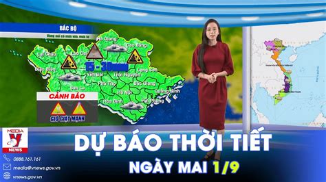 Dự báo thời tiết hôm nay và ngày mai 1/9. Bắc Bộ, Trung Bộ mưa gián ...