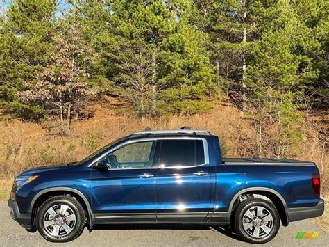 2017 Obsidian Blue Pearl Honda Ridgeline RTL-E AWD #140359540 Photo #18 ...