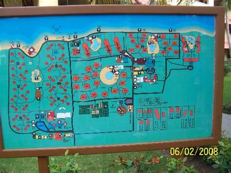 Map of Resort - Picture of Grand Palladium Palace Resort Spa & Casino ...