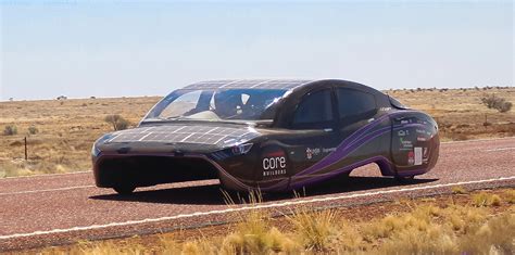 Solar-powered car breaks world record in efficiency during 4,100 km ...