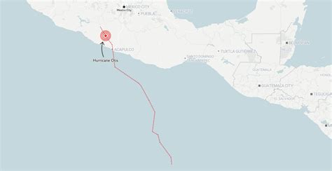 Hurricane Otis path tracker: Where will the storm hit next?